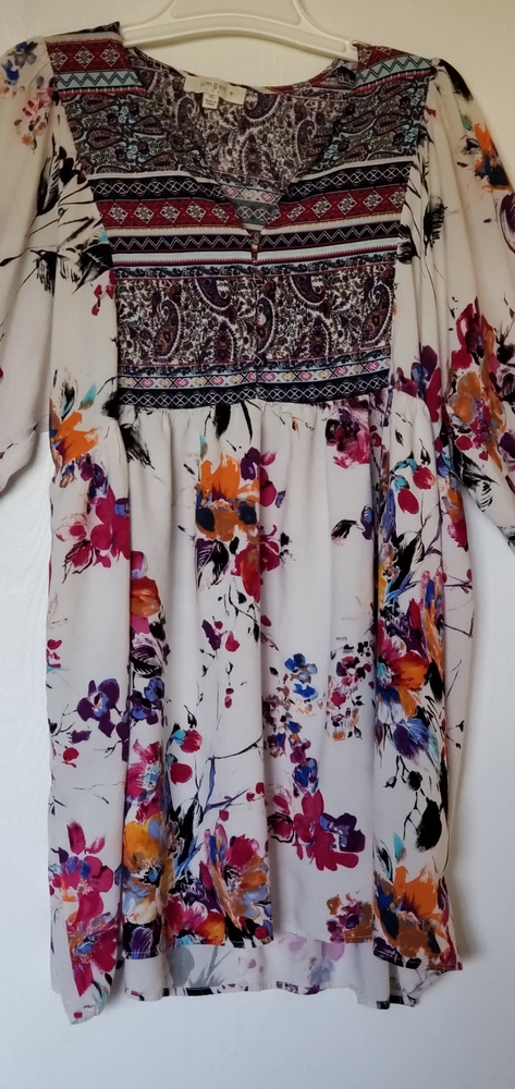 Cute BOHO long sleeve dress